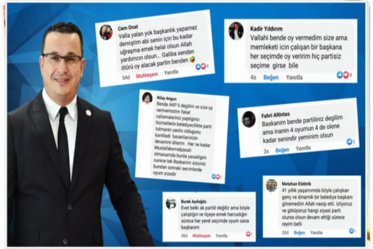 Bursa Mustafakemalpaşa Belediye Başkanı Kanar'a her kesimden büyük destek