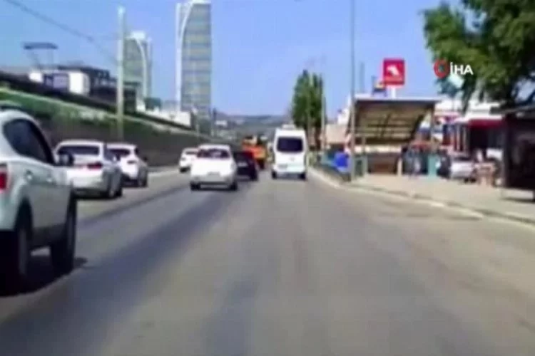 Bursa'da trafikte makasa ağır ceza!