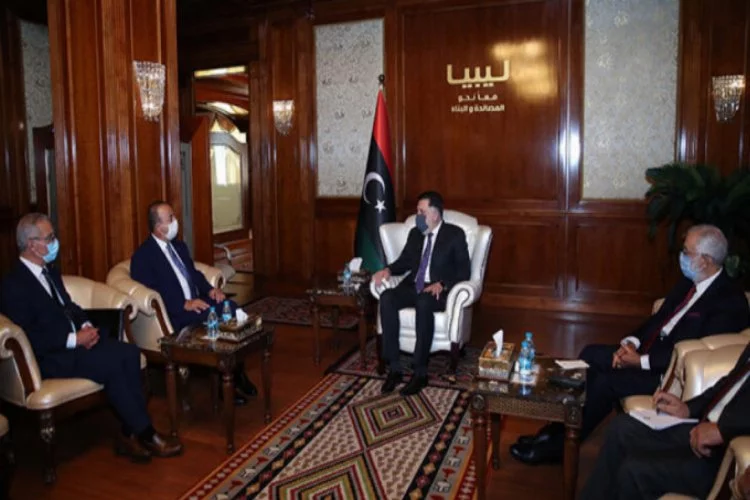 Çavuşoğlu ve Bartolo, Libya Başbakanı ile görüştü