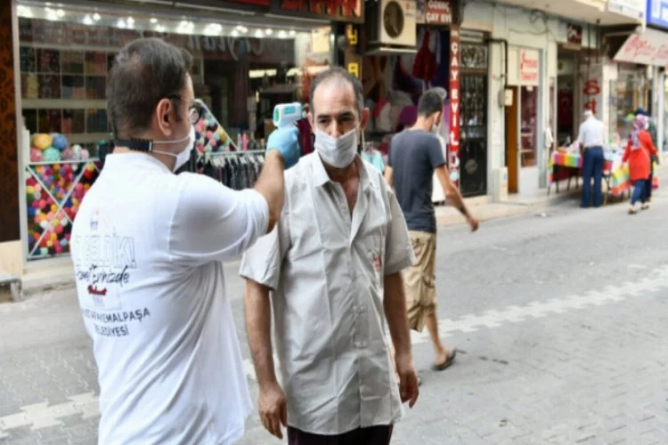 Bursa Mustafakemalpaşa'da geniş kapsamlı virüs denetimi