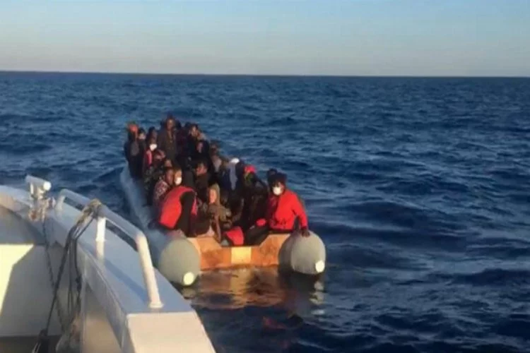 44 göçmen kurtarıldı