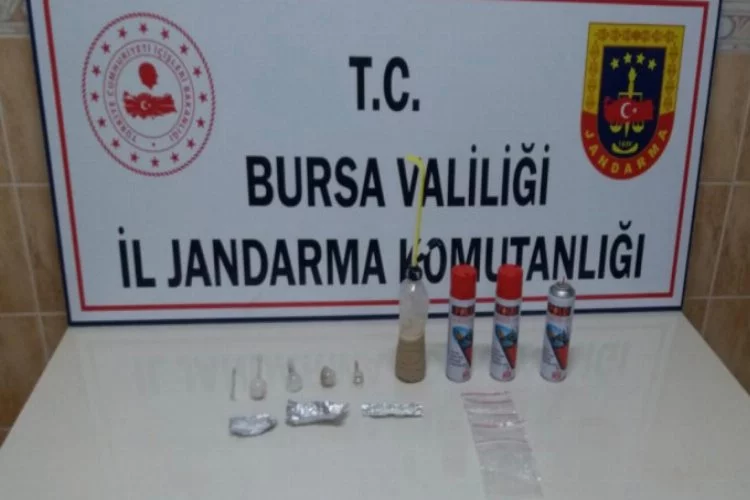 Bursa'da jandarmadan uyuşturucu operasyonu: 4 gözaltı