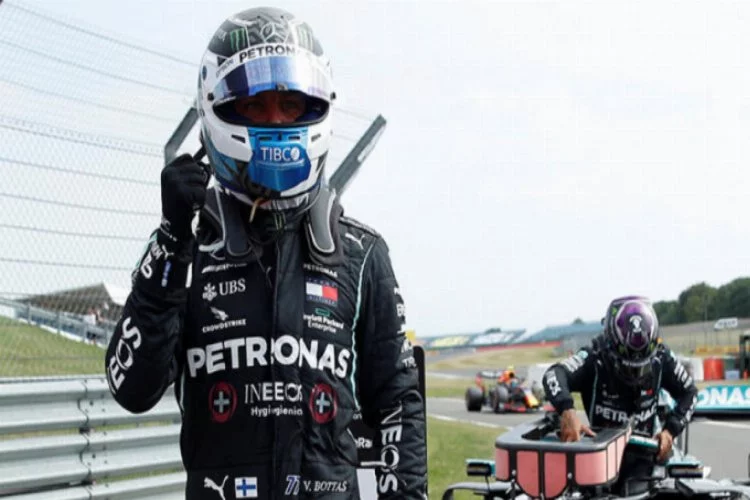 F1'de pole pozisyonu Valtteri Bottas'ın