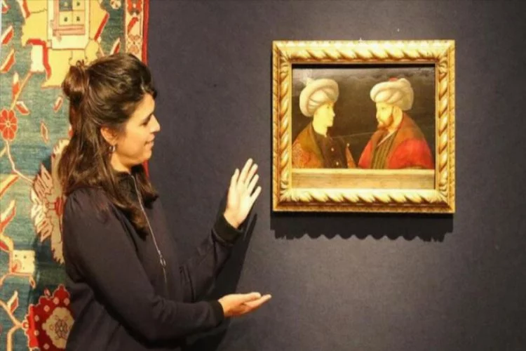 Fatih Sultan Mehmet'in portresi İstanbul'a getiriliyor