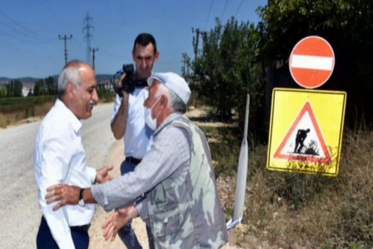 Vatandaşlardan Bursa Yenişehir Belediye Başkanı Aydın'a destek