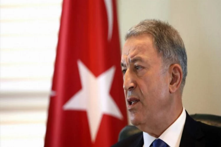 Bakan Akar: Türkiye'nin tüm faaliyetleri hukuka uygun ve ahlakidir