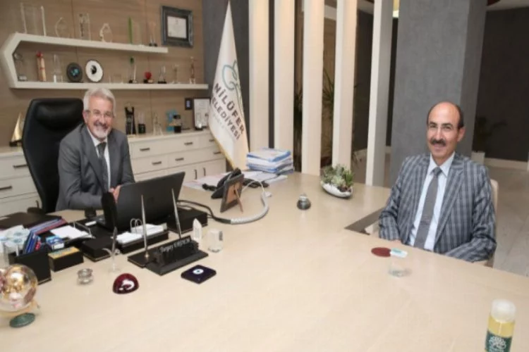 Başkan Erdem'e Bursa Vali Yardımcısı Kılıç'tan ziyaret
