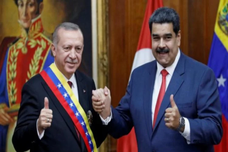 Erdoğan, Maduro ile görüştü