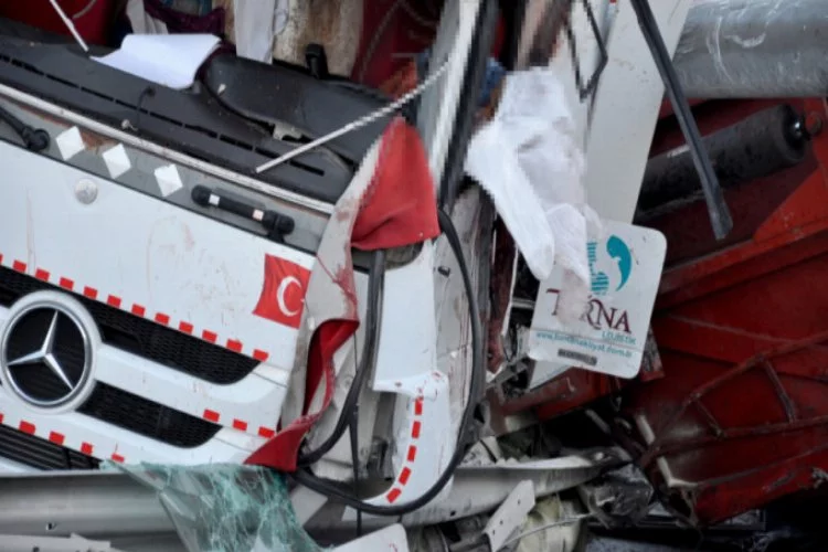 Bursa Karacabey'de trafik kazası: 1 ölü