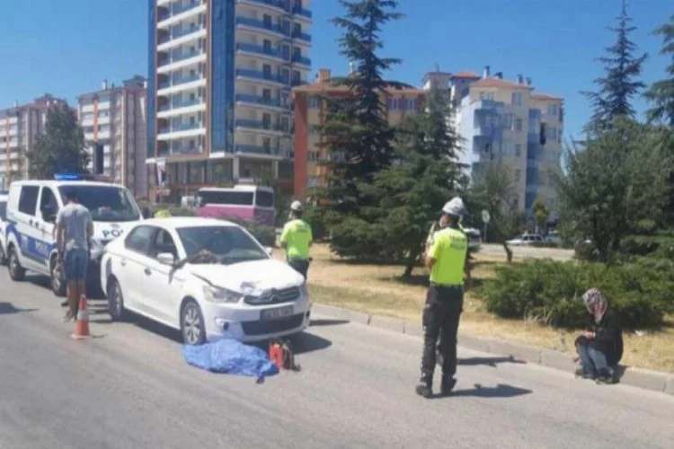 Kastamonu'da otomobilin çarptığı kadın öldü