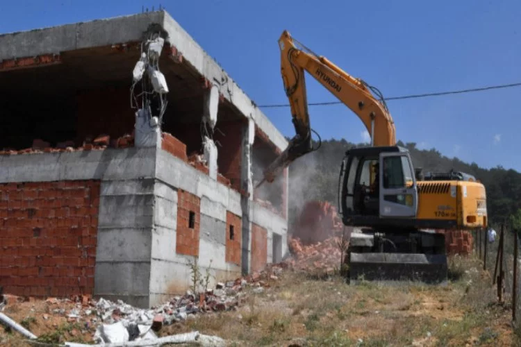 Bursa Uludağ kaçak yapılardan temizleniyor!