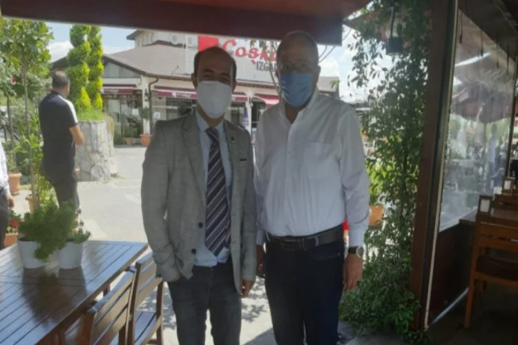 TSYD Bursa Şubesi Başkanı Ekmekçi'den Karacabey Belediyespor'a ziyaret