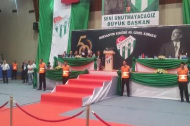 Bursaspor kongresi devam ediyor