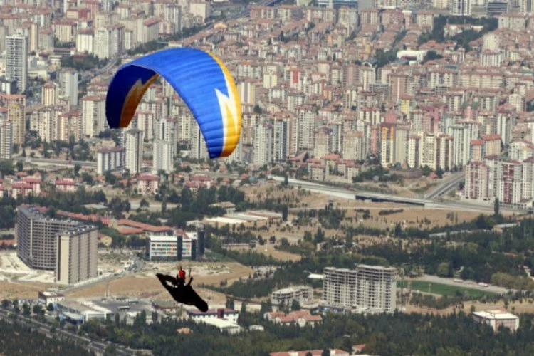 Ali Dağı Yamaç Paraşütü Türkiye Mesafe Şampiyonası başladı