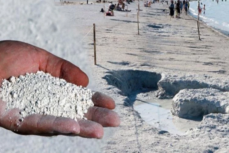 Arıkan: Salda Gölü'ndeki beyaz kum aslında fosil