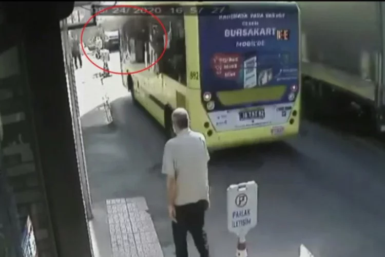 Bursa'da yolcu otobüsünde faciadan dönüldü!