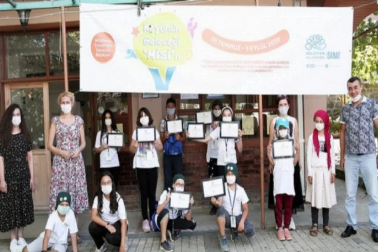 Bursa'da çocuklar yaşadıkları köy için proje hazırladı