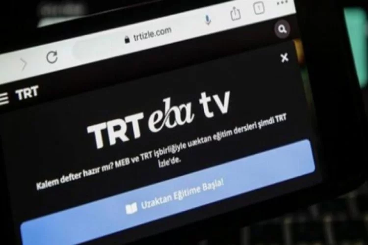 TRT EBA TV yayınları yarın başlayacak!