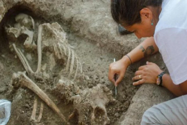 Bilecik'te bulunan 8 bin 500 yıllık insan iskeletinin DNA'sı incelenecek