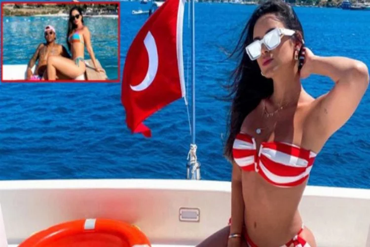 Nathalia Felix'in Türkiye tatili sona erdi