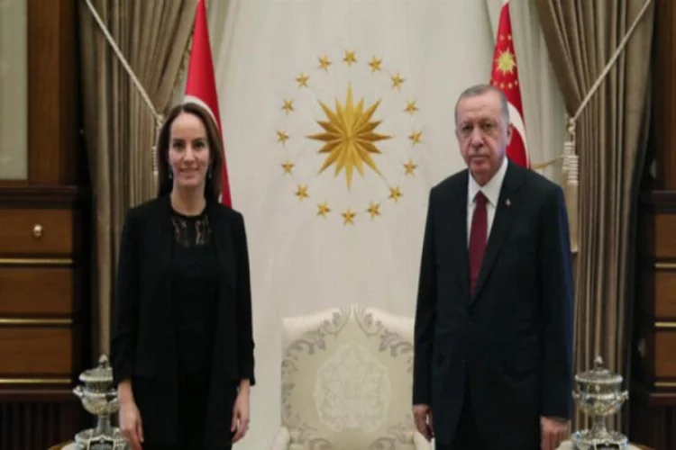 Erdoğan, Parlamentolararası Birlik Başkanı Barron'u kabul etti