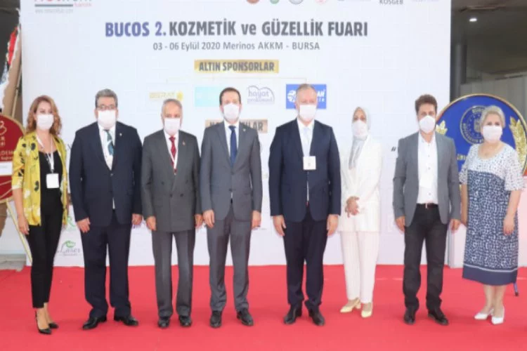 Bursa'da pandemi sonrası ilk fuar açıldı