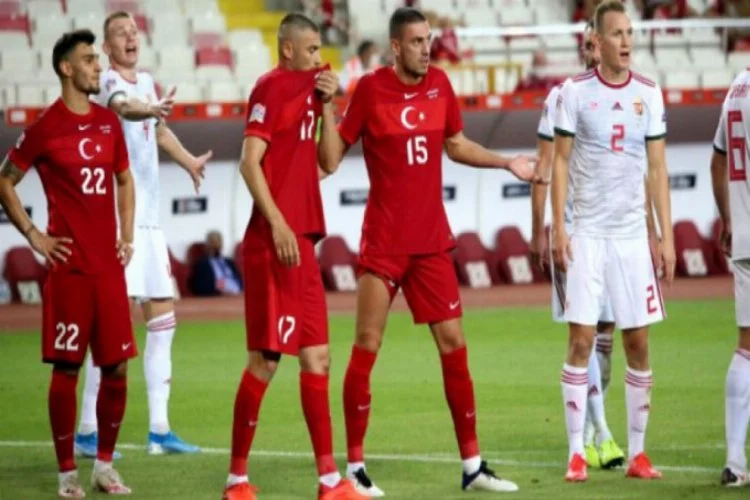 Türkiye, Macaristan'a 1-0 mağlup oldu