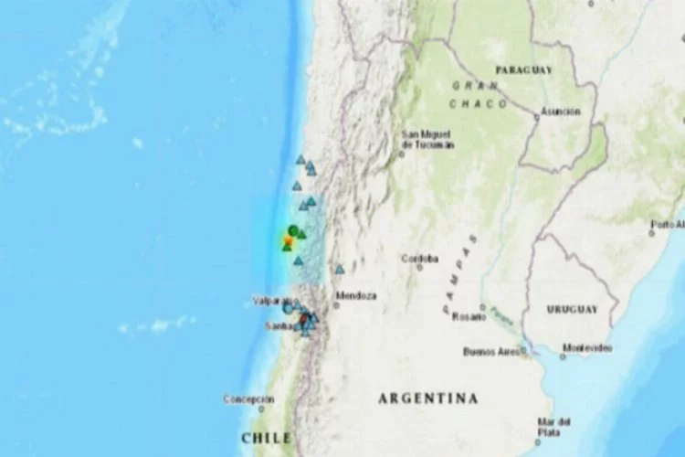 Şili'de bir haftada ikinci büyük deprem
