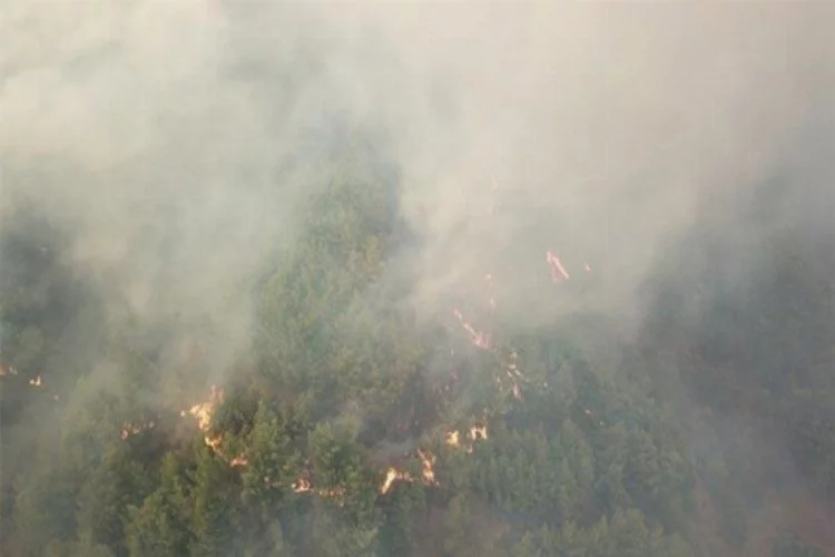 Korkutan orman yangını! Bir köy daha boşaltıldı