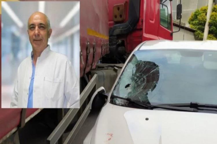 Bursa'da filyasyon ekibindeki doktor trafik kazasında can verdi!