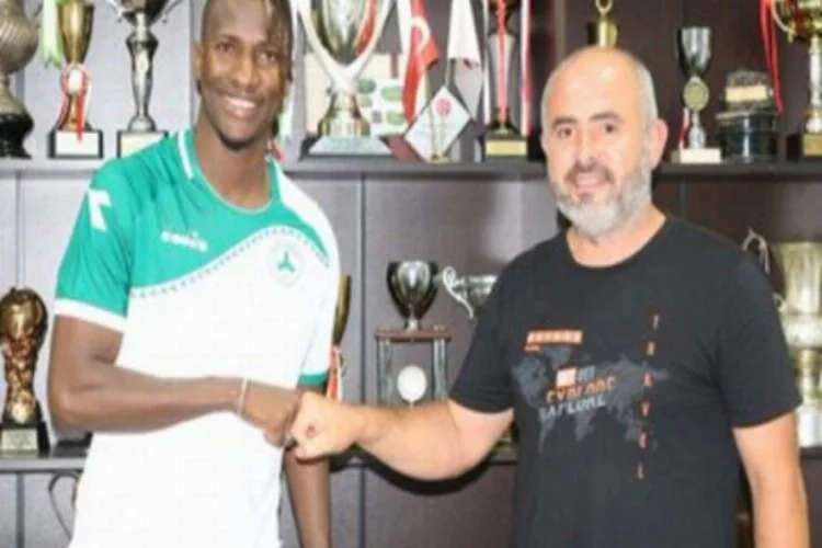 Giresunspor, İbrahima Balde ile iki yıllık sözleşme imzaladı