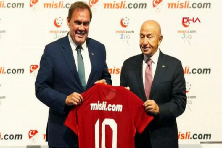 TFF ile Misli.com arasında sponsorluk anlaşması