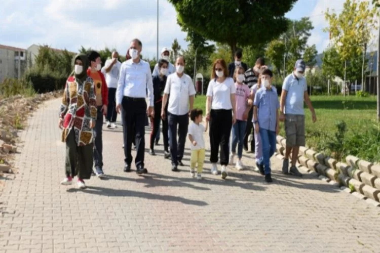 Bursa'da Başkan Taban, engelli öğrencilerle buluştu