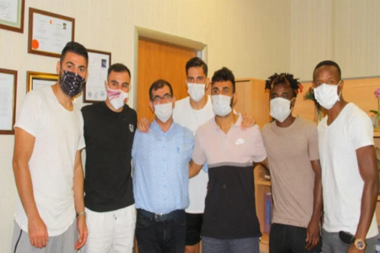 Hatayspor'da futbolcular sağlık kontrolünden geçti