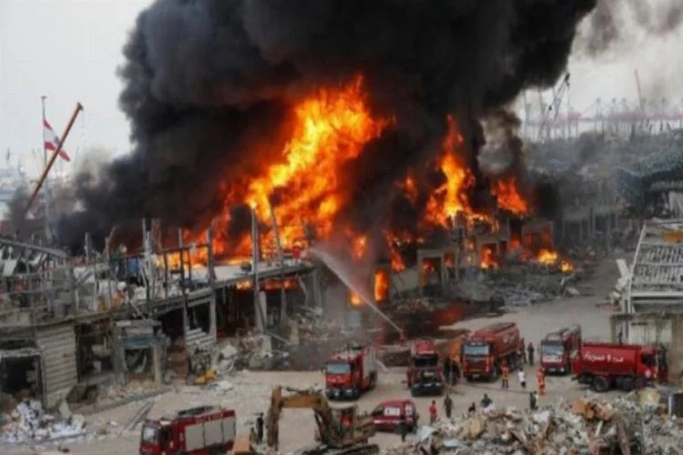 Beyrut Limanı'ndaki yangının sebebi belli oldu