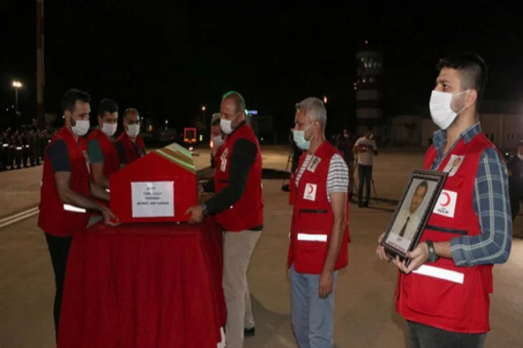 Türk Kızılay personelinin cenazesi memleketine uğurlandı