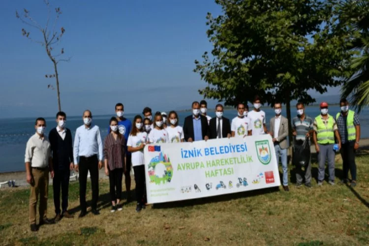 Bursa İznik'te Hareketlilik Haftası etkinlikleri başladı