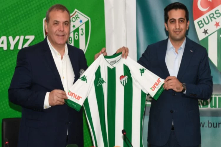Bursaspor'un forma kol sponsoruyla sözleşme imzaladı