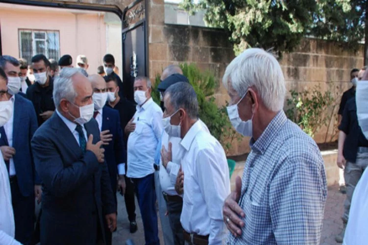 İçişleri Bakan Yardımcısı Mehmet Ersoy şehit ailesini ziyaret etti