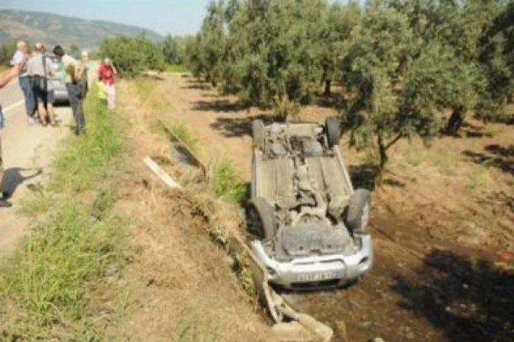 Bursa'daki kazada Hollandalı turist ölümden döndü