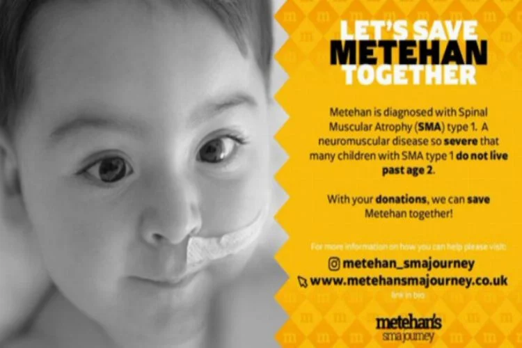 Mesut Özil'den Metehan bebek için yardım çağrısı
