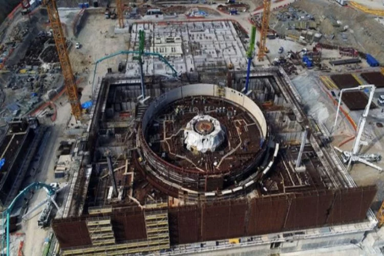Akkuyu Nükleer Santrali'nde ikinci reaktör için çalışmalar tamamlandı