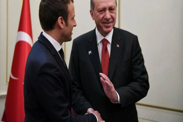 Erdoğan Macron ile görüşecek