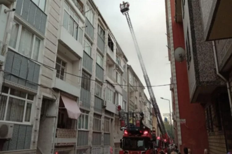 İstanbul'da bir binada yangın çıktı!