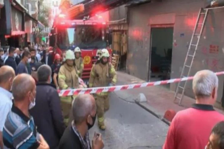 İstanbul'da bir kadın çatıdan düştü!