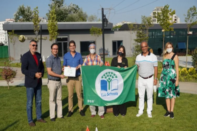 Uluslararası yeşil bayrak ödülü Bursa'ya verildi