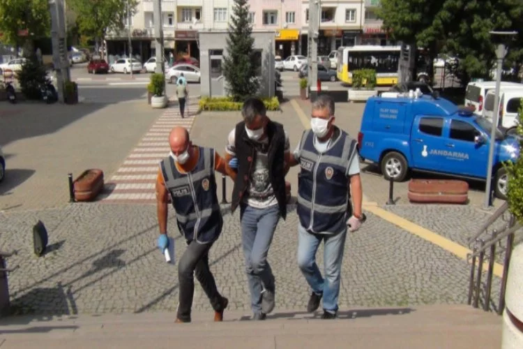 Bursa İnegöl'de hırsızlık şüphelisi 3 kişi yakalandı