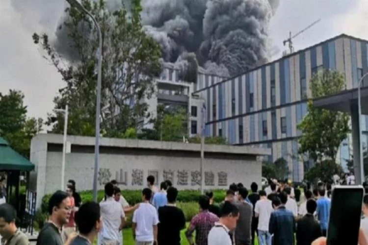 Huawei laboratuvarında dev yangın!