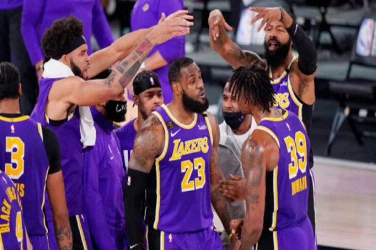 Los Angeles Lakers NBA finalinde!