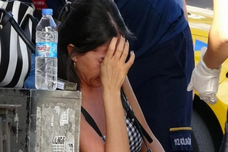 İstanbul Şişli'de feci kaza! Kadın şoka girdi